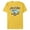 Yellow, variant on Disney and Pixar’s Cars Flo Low & Slow at Flo’s V8 Café - Short Sleeve Blended T-Shirt for Adults - Customized-Yellow