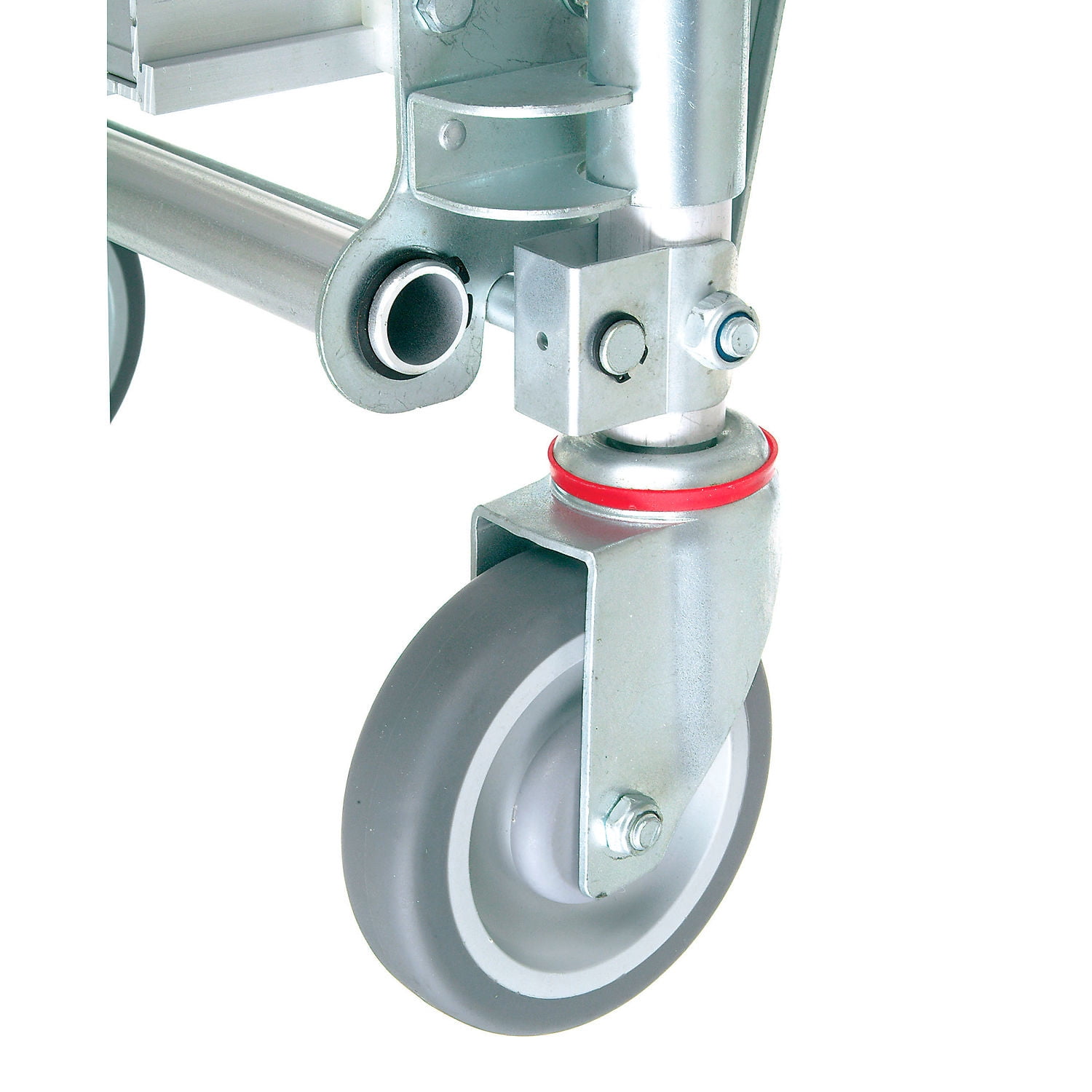 Aluminum 2-in-1 Convertible Hand Truck with Pneumatic Wheels - Senior