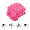 thumbnail image 2 of Zoxiy Halloween Spider Web Decorations,Glow In The Dark Halloween Cotton Spider Web,Stretchable Fluorescent Luminous Stretch Cobweb Material for Halloween Indoor Outdoor Party Scene Display, 2 of 9