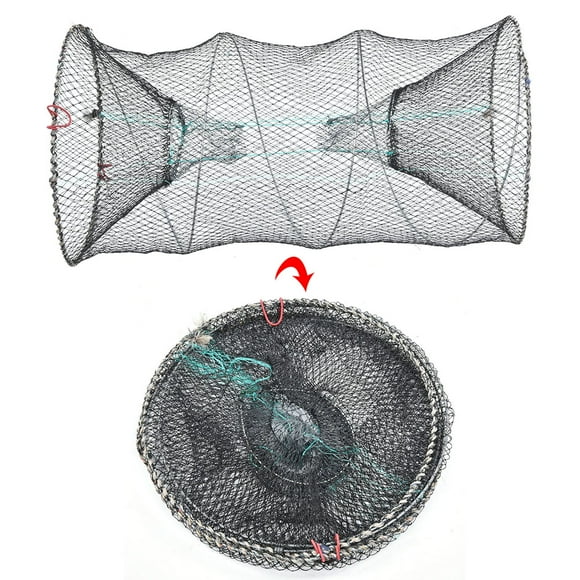 Fishing Bait Trap, Fishing Accessories Shrimp Bait Trap Net Crab Trap Bait Net Fishing Bait Net for Crab Fish Lobster Prawn Crayfish