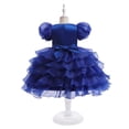 thumbnail image 2 of Girls Princess Dress Kids Ruffles Lace Sequence Wedding Gown Birthday Party Costumes, 2 of 6