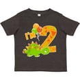 thumbnail image 3 of Inktastic Happy Dinosaur Second Birthday-green Boys or Girls Toddler T-Shirt, 3 of 5