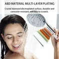 thumbnail image 2 of Kironypik Shower Head Plastic Detachable Multi-modes Adjustable Anti-rust Electroplate Replacing High Pressure Sprayer Sprinkler Type10, 2 of 6