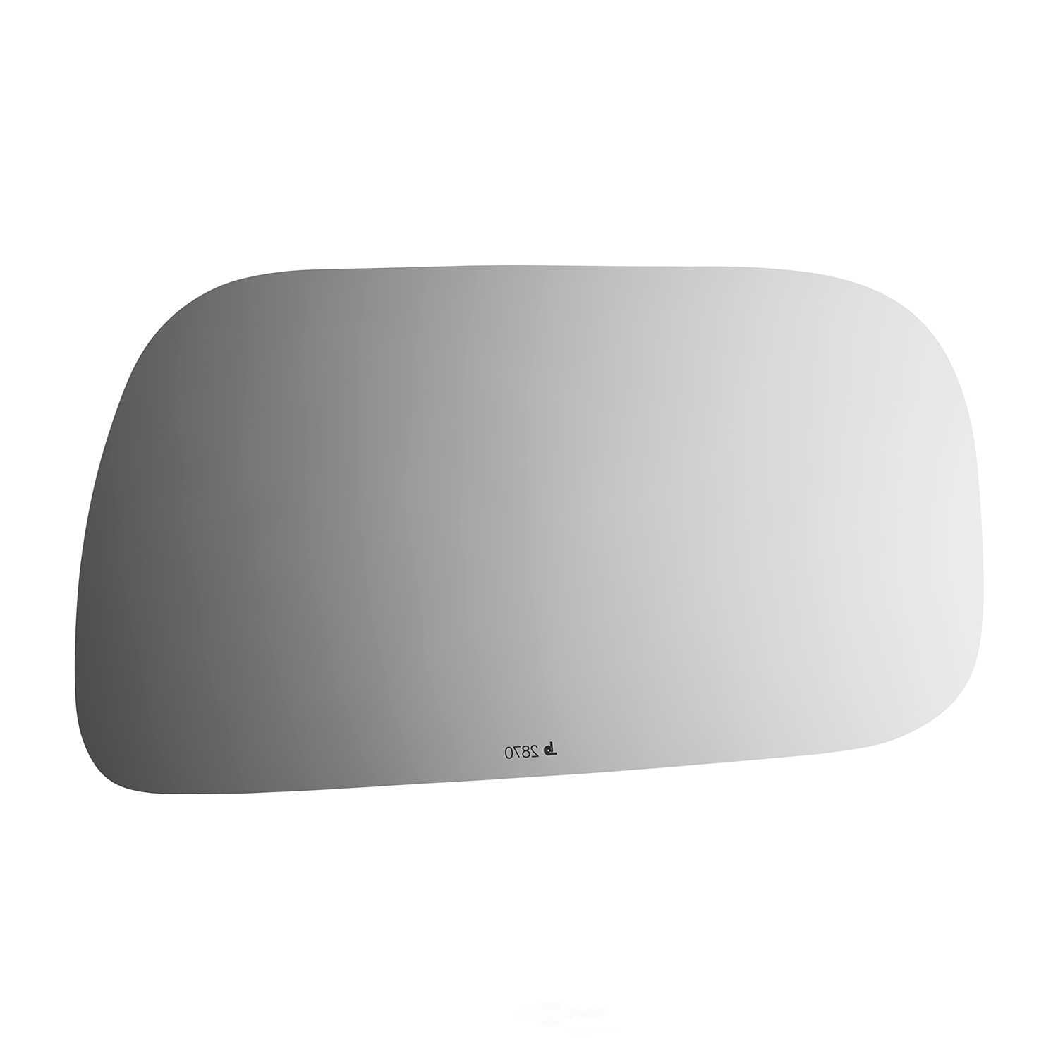 Burco Side View Mirror Replacement Glass - Clear Glass - 2870