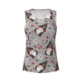 thumbnail image 5 of Goofa Halloween Gnome Printed Womens Workout Tops for Women Sleeveless Yoga Shirts Athletic Running Tank Tops Sleeveless Gym Clothes Workout Apparel-Medium, 5 of 9