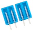 thumbnail image 1 of Molde de 2 Piezas Bandeja para Pan Cocina de Bricolaje Azul, 1 of 10