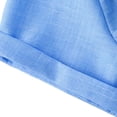 thumbnail image 6 of Mens Cotton Linen Lapel T-Shirts, Short Sleeve Shirts for Men Casual Lightweight Vintage Solid Color Button Up Dressy Blouses Summer Tops, 6 of 6