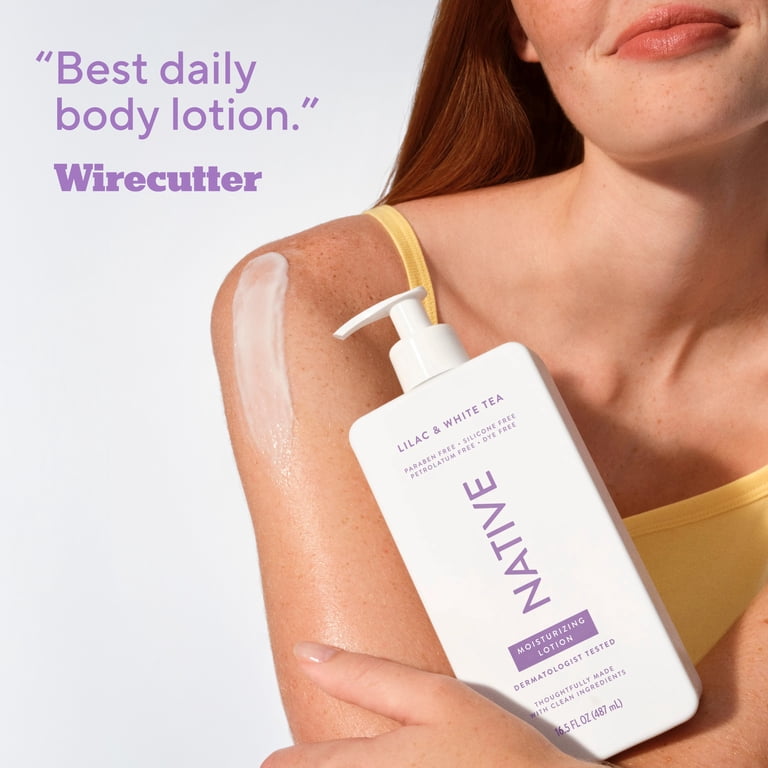 Native Moisturizing Hand & Body Lotion - Lilac & White Tea, 16.5 fl oz