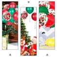 thumbnail image 3 of 60pcs 12-Inch Christmas Balloons Red and Green Confetti Balloons (Red Green), 3 of 10