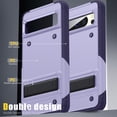 thumbnail image 5 of TECH CIRCLE For Google Pixel 7 Pro Protective Case Cover,Built-in Kickstand Heavy Duty Military Grade Protection Shock Proof Armour Cover for Google Pixel 7 Pro 6.7" 2023,Lightpurple, 5 of 7