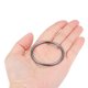 thumbnail image 3 of Uxcell 1.57'' O Rings Buckle para bolsas de hardware, cinturones, accesorios de bricolaje de aleación de zinc negro 6 piezas, 3 of 3