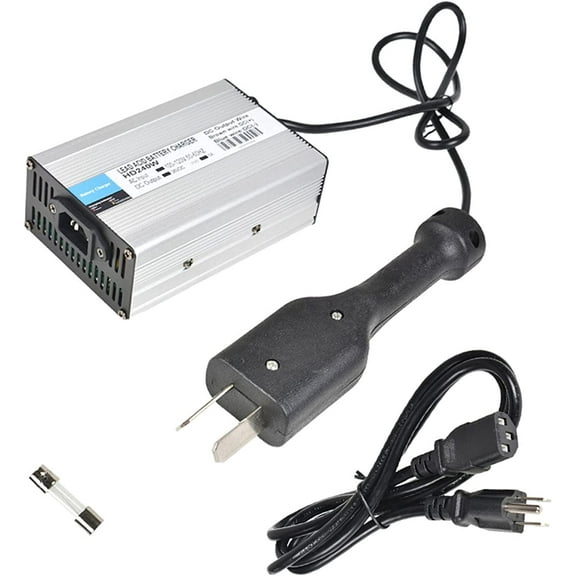 ALL-CARB 36V 5A Golf Cart Battery Charger EZGO TXT Charger with Crows Foot Plug for Yamaha Club Car DS EZGO TXT Golf Cart