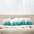 thumbnail image 7 of Ambesonne Butterfly Throw Pillow Cover 4 Pack, Spring Theme Abstract, 16", Teal White, 7 of 7