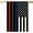 Blue,Green,Red, variant on Thin Yellow Line Dispatchers Garden Flag 28x40 Inch Double Sided Outside, American Stars and Stripes Patriotic Yard Outdoor Decoration