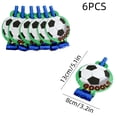thumbnail image 3 of CaiYueKe 6 Pcs Soccer Party Blowouts Football Whistle Blower Noise Makers Sports Fan Celebration Favors Birthday Supplies Cheer Gear Theme Decorations Bulk Pack, 3 of 6