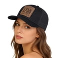 thumbnail image 5 of DJN 2026 Unisex Baseball Cap with Print Fashion Cotton Adjustable Snapback Casual & Stylish Sun Hat Black One Size, 5 of 6