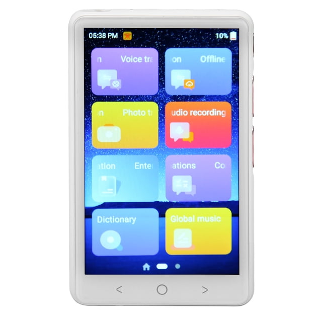 Translator Device, 2 Way 135 Languages Voice Photo Translation Language Translater Translator With 4in IPS Screen Offline WiFi MP3 Mode for Travel Learning