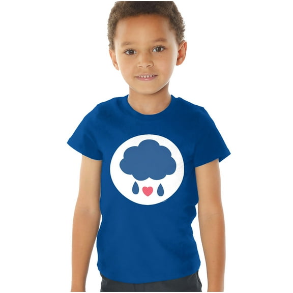 Care Bears: Unlock the Magic Grumpy Bear Belly Kids T Shirt (4) for Toddler Boys and Girls, Royal