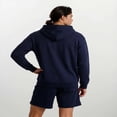 thumbnail image 2 of Forever 21 Fleece Drawstring Shorts, Color- Navy, Size- S, 2 of 5