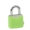 thumbnail image 1 of Color Mini Padlock Travel Luggage Lock Locker Locker Door Lock(green，One pack）, 1 of 2