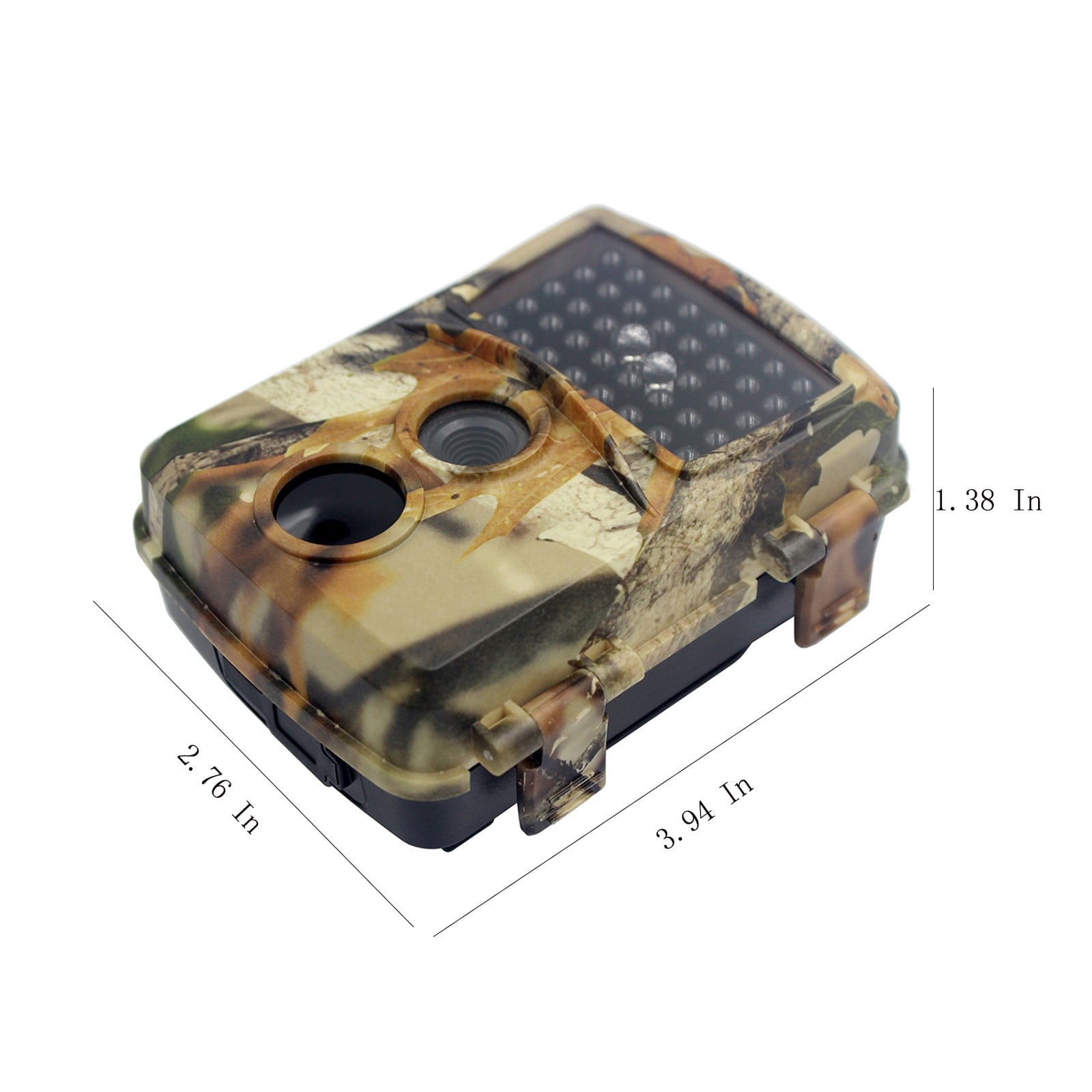 Trail&Game Camera Wildlife Hunting Cam 12MP Image 1080P H.264 Video with Invisible Night Vision IP54 Waterproof and Password Protected, for Hunting Outdoor Researching Watching