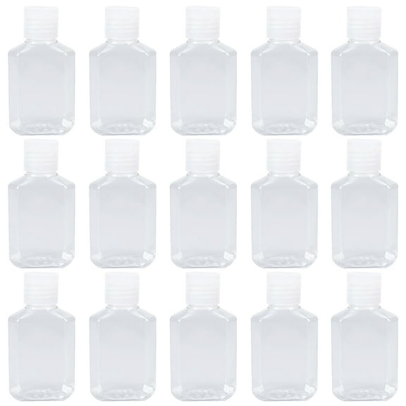 AURARMLET Pill Bottles Plastic 40Pcs 1.6x1.2x3.5in