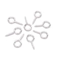 thumbnail image 1 of Eye Hooks Screw,200Pcs Eye Hooks Finely Small Screw Eye Pins Mini Eye Hooks Precision Engineered, 1 of 1
