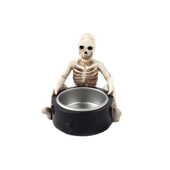 Witch Halloween Decorations with Halloween Candle Holder, Halloween Party Decor for Adults, Cute Halloween Decorations - 1 Piece