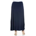thumbnail image 3 of Women's Plus Size Maxi Skirt, 3 of 3