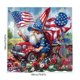 thumbnail image 3 of Independence Day Holiday Party Celebration Shower Curtain Bathroom Partition Decoration Hanging Curtain, 3 of 6