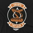 thumbnail image 2 of Top Gun Coyote Logo Unisex Adult Tank Top, Black, Medium, 2 of 4