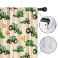 thumbnail image 4 of Blackout Kids Curtains,Cartoon Tractors Pumpkins Beige Pattern Childrens Insulated Curtains Set Of 2,Bedroom Essentials,Toddler Room Decor 42"x84", 4 of 5