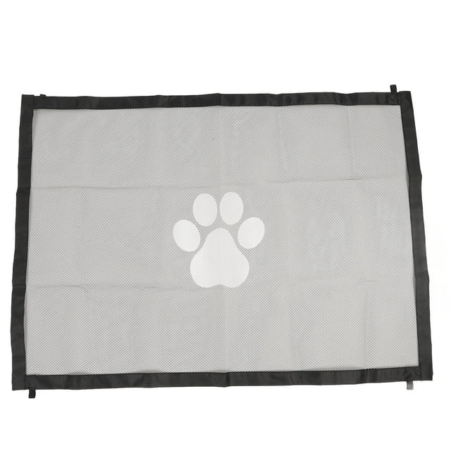 Dog Gate Indoor Mesh Pet Guard Fence Foldable High Toughness Dog Gate Child Fences Bedroom