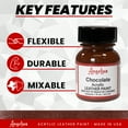 thumbnail image 2 of Angelus® Acrylic Leather Paint, 1 oz., Chocolate, 2 of 9