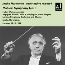Jascha Horenstein - Symphony No. 3 - Music & Performance - CD