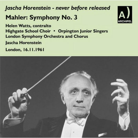 Jascha Horenstein - Symphony No. 3 - Music & Performance - CD