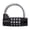 Black 4 Letter, variant on 4/5 Digit Letter Combination Padlock, Resettable Zinc Alloy Locker Lock, Keyless Password Lock For Cabinet, Drawer, Locker, Gate, Storage Box And Bags,Silver