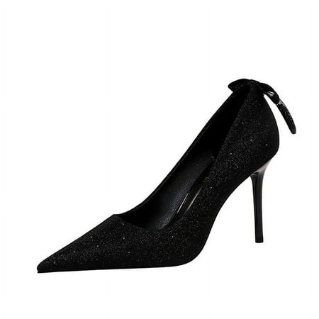 

IELGY Korean version of the fashion slim stiletto heels shallow mouth pointed
