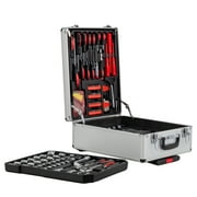 UBesGoo 799 Pcs Tool Set, Household Repair Hand Tool Kit, Mechanics Tool Kit, with Trolley Case, Silver