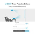 thumbnail image 4 of Optoma UHZ35ST 3500-Lumen UHD 4K Short-Throw Laser Projector - White, 4 of 5