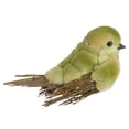 thumbnail image 5 of 8.5" Green and Brown Autumn Harvest Twig Bird, 5 of 6