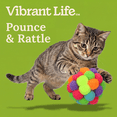 thumbnail image 4 of Vibrant Life Pastel Pom Pom Cat Toy, 1 Piece, 4 of 8