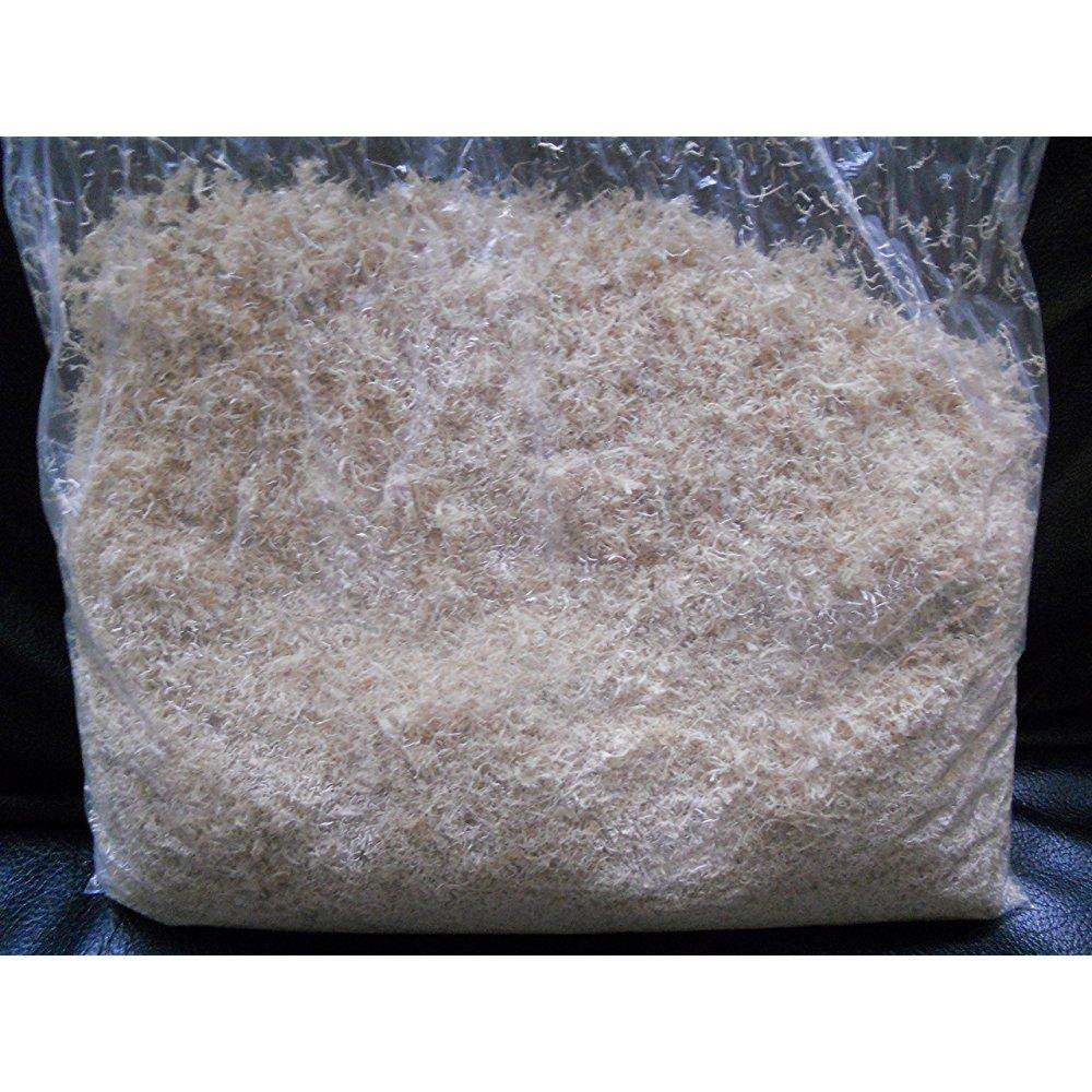 2.8 oz shredded natural ground loofah luffa powder granule for making