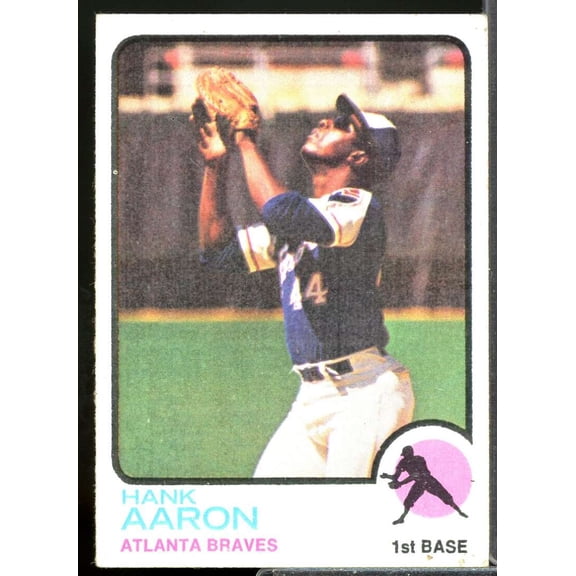 Hank Aaron Card 1973 Topps #100