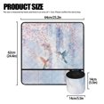 thumbnail image 5 of HELLHERO Hummingbird Floral Pattern Sewing Machine Pad Organizer Removable Storage Bag Waterproof Premium Fabric Protective Mat for Woman Gifts Sewing Classes, 5 of 5