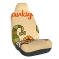 thumbnail image 1 of Wukai Gnomes Happy Thanksgiving Full Set Car Seat Covers with Soft Padding Universal Auto Front Seats Protector and Cushion Mat, 1 of 5