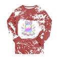thumbnail image 5 of mgoYE Halloween Kids Pjs Halloween Outfit for Boys Girls Long Sleeve Shirt Pants Pjs Sleepwear Girl Outfit, 5 of 8