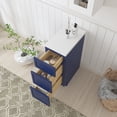 thumbnail image 4 of Vanity Art 12" W Birch Plywood Freestanding Single Base 3 Drawers Storage Cabinet, 4 of 9