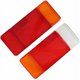 thumbnail image 1 of Par de cubiertas para luces traseras de camión, izquierda, derecha, roja, naranja y blanca, repuesto para Iveco Eurocargo Daily, 1 of 5