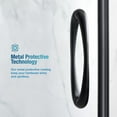 thumbnail image 5 of Ove Decors Breeze 32 in x 32 in x 77 in H Curved Corner Shower with Clear Glass & Shower Base and Matte Black Hardware, 5 of 15